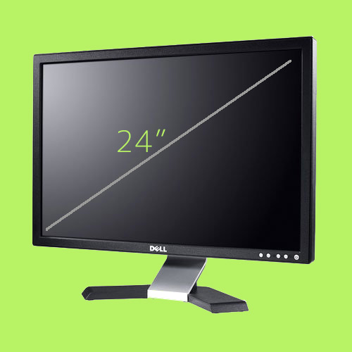 Dell 24"  Widescreen HD LCD Computer Monitor